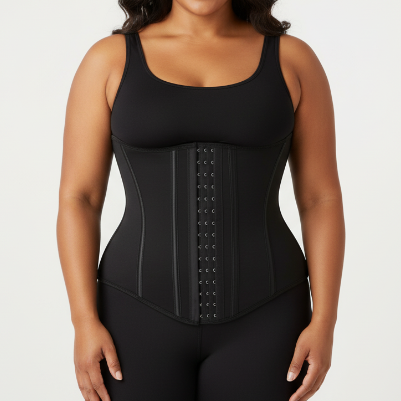 Plus Size Women's Lightweight Thin Single Layer Waist Trainer Seamless No Show Back Support Gentle Shaping Fitness Body Shaping Waist Cincher Shapewear